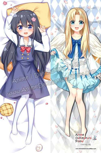 ADP Hana Shirosaki - Wataten! An Angel Flew Down to Me and Filo - The Rising of the Shield Hero Anime Dakimakura Japanese Hugging Body Pillow Cover H3930-B H3929-B Anime Dakimakura Pillow Shop