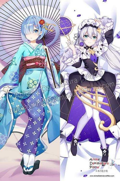 ADP Rem – Re Zero and Theresa Apocalypse – Honkai Impact 3rd Anime Dakimakura Japanese Hugging Body Pillow Cover H3952-B H3953-B Anime Dakimakura Pillow Shop