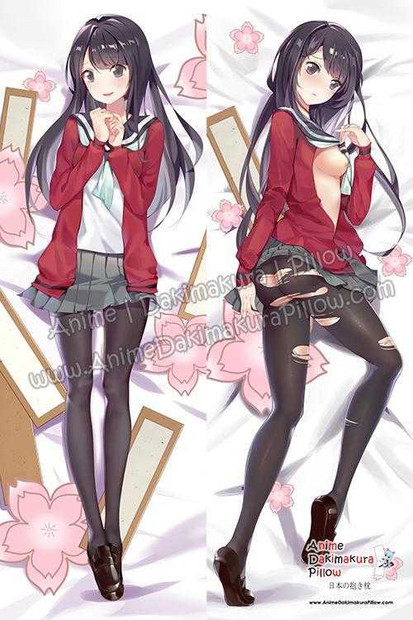 ADP Nanako Yukishiro - Senryu Girl Anime Dakimakura Japanese Hugging Body Pillow Cover H3959-B Anime Dakimakura Pillow Shop