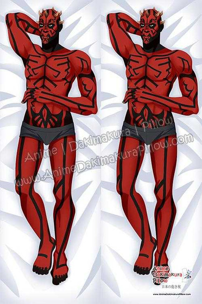 New Darth Maul Male Anime Dakimakura Japanese Pillow Cover Custom Designer komissachan ADC917 Anime Dakimakura Pillow Shop