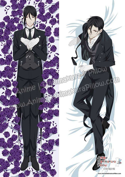 ADP Sebastian Michaelis - Kuroshitsuji Male Anime Dakimakura Japanese Hugging Body Pillow Cover ADP98035 Anime Dakimakura Pillow Shop