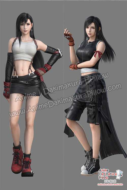 New Tifa Lockheart - Final Fantasy Anime Dakimakura Japanese Pillow Cover Custom Designer 大智 ADC966 Anime Dakimakura Pillow Shop
