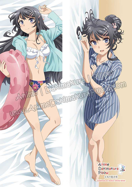 ADP Mai Sakurajima - Rascal Does Not Dream of Bunny Girl Senpai Anime Dakimakura Japanese Pillow Cover ADP20541 Anime Dakimakura Pillow Shop