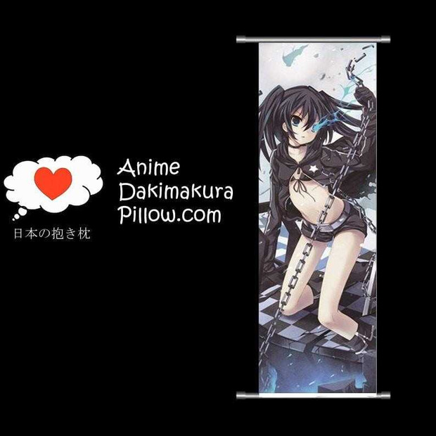 Black Rock Shooter DAKIMAKURA Anime Wall Banner BRS15 Anime Dakimakura Pillow Shop
