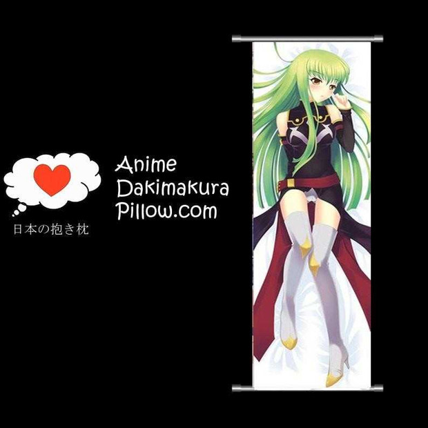 CODE GEASS Lelouch of the Rebellion DAKIMAKURA C.C. Anime Wall Banner CGLR7 Anime Dakimakura Pillow Shop