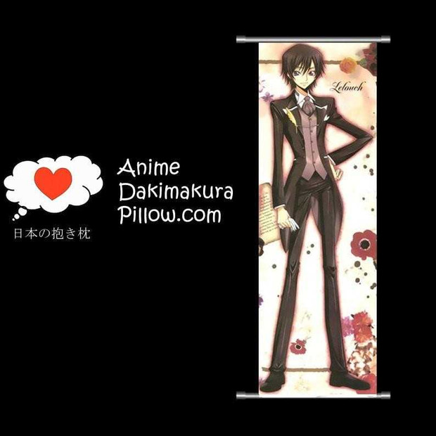 CODE GEASS Lelouch of the Rebellion DAKIMAKURA Lelouch vi Britannia Anime Wall Banner CGLR13 Anime Dakimakura Pillow Shop