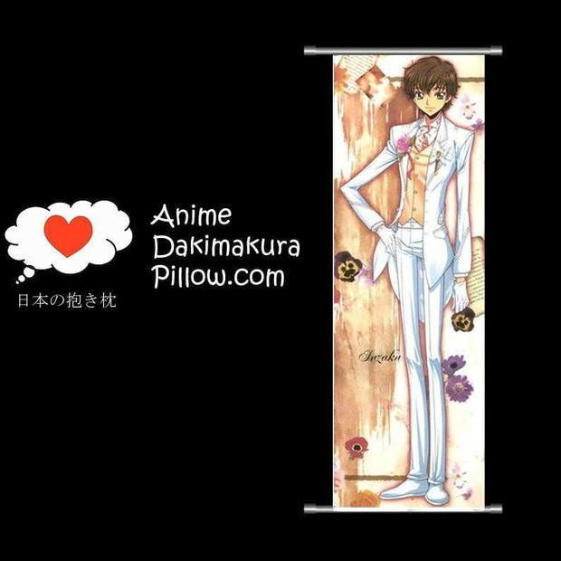 CODE GEASS Lelouch of the Rebellion DAKIMAKURA Suzaku Kururugi Anime Wall Banner CGLR14 Anime Dakimakura Pillow Shop