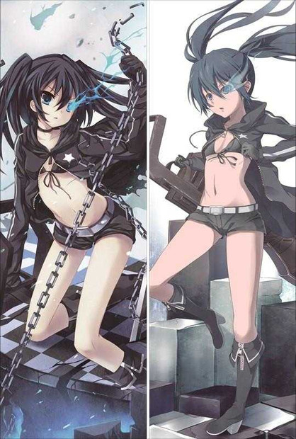 Buy  New Black Rock Shooter Anime Dakimakura Japanese Pillow Cover BRS6 at the best price of  US$ 49.99 | Anime Dakimakura Pillow