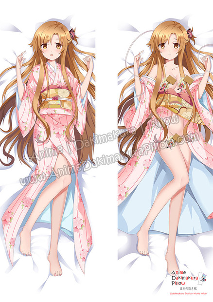Buy  ADP Asuna Kimono - Sword Art SOA Anime Dakimakura Japanese Pillow Cover ZMZ-00038 at the best price of  US$ 49.99 | Anime Dakimakura Pillow