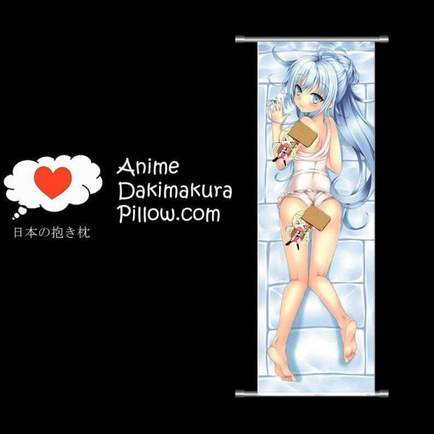 Electric Wave Woman and Youthful Man DAKIMAKURA Touwa Erio Anime Wall Banner DB8 Anime Dakimakura Pillow Shop