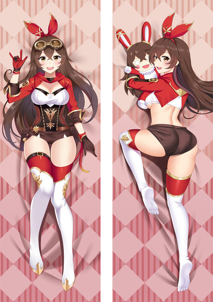 ADP Amber - Genshin Impact Anime Dakimakura Japanese Pillow Cover ADP201210