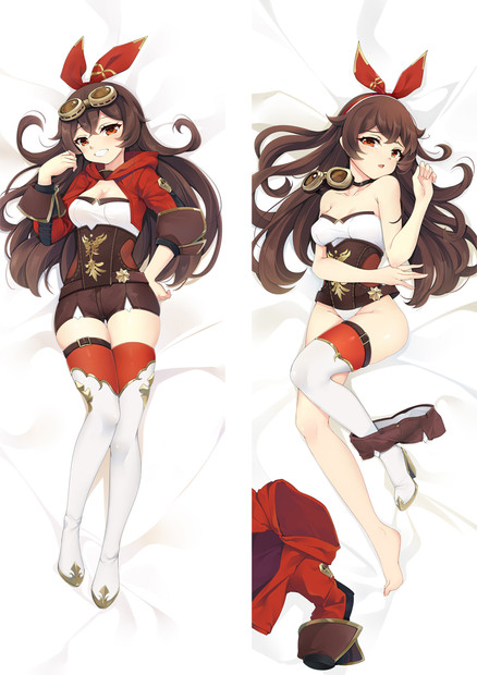 ADP Amber - Genshin Impact Anime Dakimakura Japanese Pillow Cover ADP20092-2