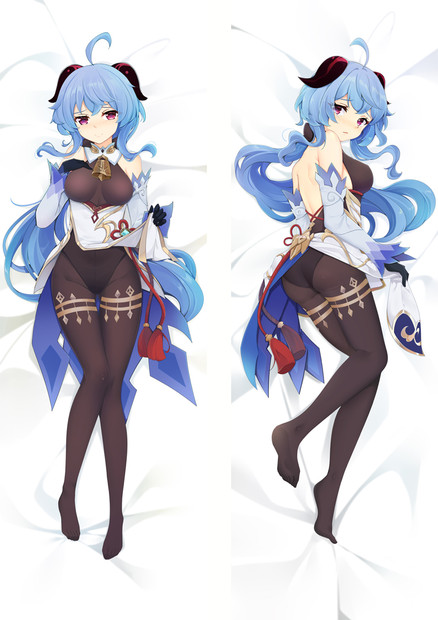 ADP Ganyu - Genshin Impact Anime Dakimakura Japanese Pillow Cover ADP20095-1