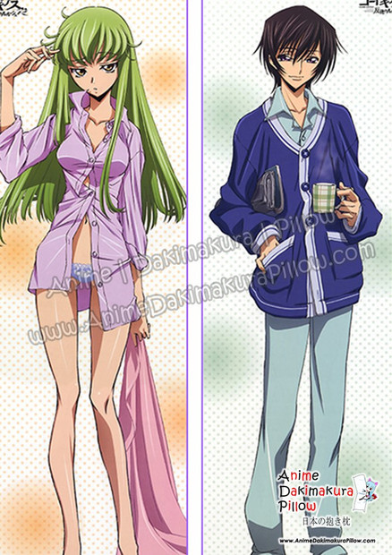 ADP LeLouch and CC - Code Geass Lelouch of the Rebellion Anime Dakimakura Japanese Pillow Cover YCDS400