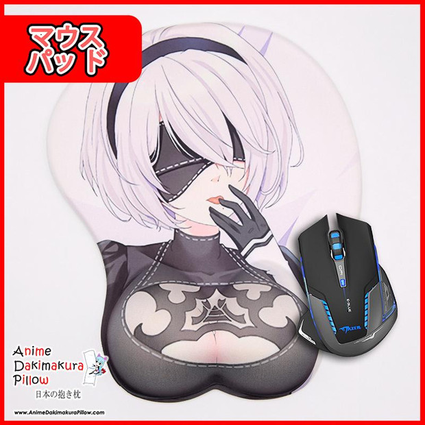 Buy  NEW Nier Automata Anime Trending 3D Mouse Pad Sexy Boobs Wrist Rest Oppai KXP-2142B at the best price of  US$ 29.99 | Anime Dakimakura Pillow