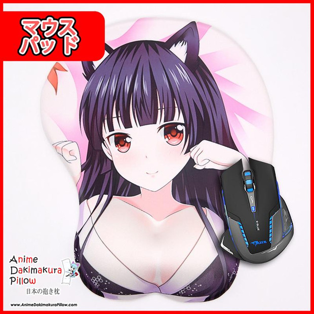 Buy  NEW Kuroneko - Oreimo Anime Trending 3D Mouse Pad Sexy Boobs Wrist Rest Oppai KXP-Z30 at the best price of  US$ 29.99 | Anime Dakimakura Pillow