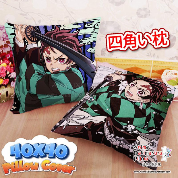 Buy  NEW Tanjiro Kamado - Demon Slayer 40x40cm Square Anime Dakimakura Throw Pillow Cover FBZ849 at the best price of  US$ 29 | Anime Dakimakura Pillow