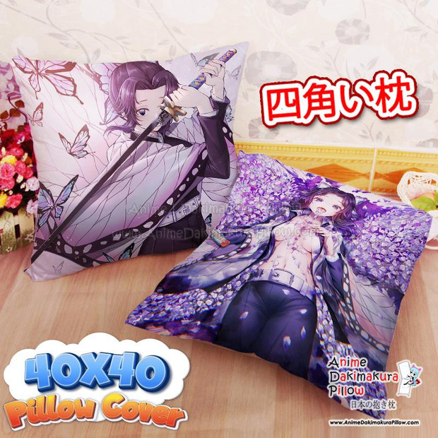 Buy  NEW Shinobu Kocho - Demon Slayer 40x40cm Square Anime Dakimakura Throw Pillow Cover FBZ850 at the best price of  US$ 29 | Anime Dakimakura Pillow