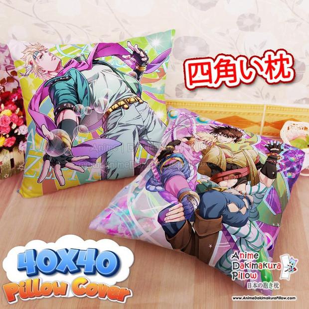 Buy  NEW Caesar Zeppeli _ Joseph Joestar - Jojo's Bizarre Adventure 40x40cm Square Anime Dakimakura Throw Pillow Cover FBZ860 at the best price of  US$ 29 | Anime Dakimakura Pillow