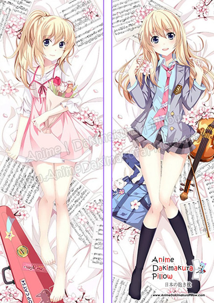 Buy  ADP Kaori Miyazono - Your Lie in April Anime Dakimakura Japanese Pillow Cover YCDS317 at the best price of  US$ 49.99 | Anime Dakimakura Pillow