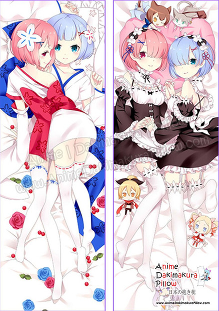 Buy  ADP Ram _ Rem - Rezero Anime Dakimakura Japanese Pillow Cover YCDS362 at the best price of  US$ 49.99 | Anime Dakimakura Pillow