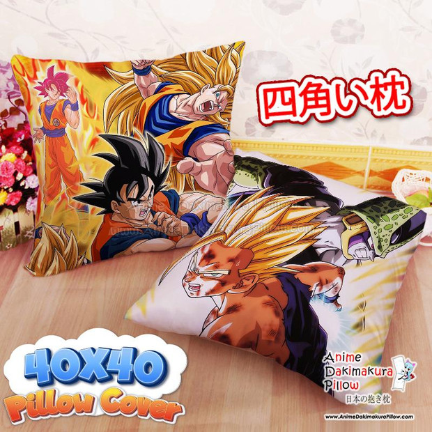 Buy  NEW Dragon Ball Z 40x40cm Square Anime Dakimakura Throw Pillow Cover FBZ565 at the best price of  US$ 29 | Anime Dakimakura Pillow