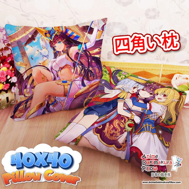 Buy  NEW Moe King EX 40x40cm Square Anime Dakimakura Throw Pillow Cover FBZ577 at the best price of  US$ 29 | Anime Dakimakura Pillow