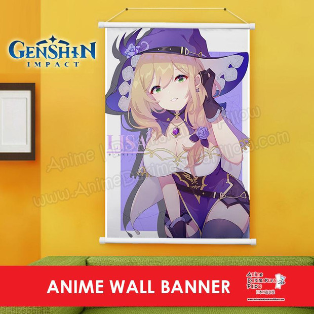 Buy  NEW Lisa - Genshin Impact Anime Wall Scroll Poster BH1943 at the best price of  US$ 32.99 | Anime Dakimakura Pillow