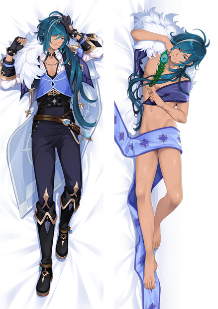ADP Kaeya - Genshin Impact Anime Dakimakura Japanese Pillow Cover ADP-PC-21036-2