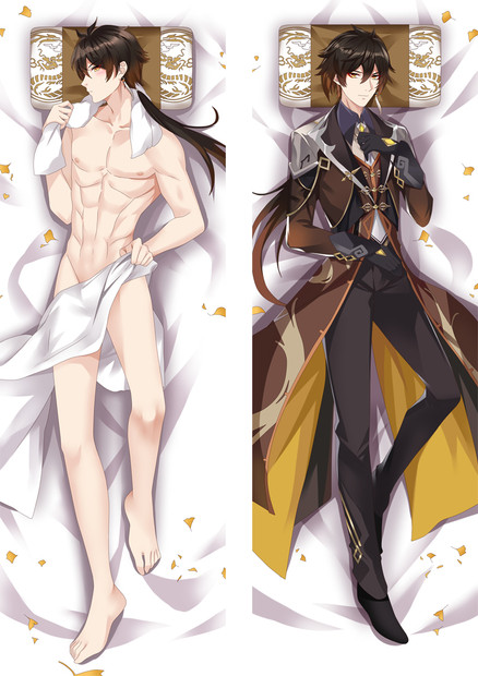 ADP Zhongli - Genshin Impact Anime Dakimakura Japanese Pillow Cover ADP-PC-21734