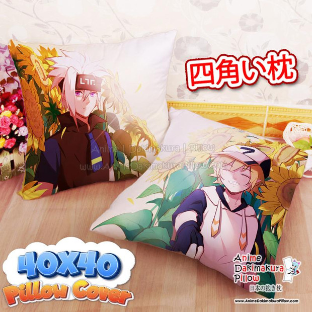 Buy  NEW Bump World 40x40cm Square Anime Dakimakura Throw Pillow Cover FBZ556 at the best price of  US$ 29.99 | Anime Dakimakura Pillow