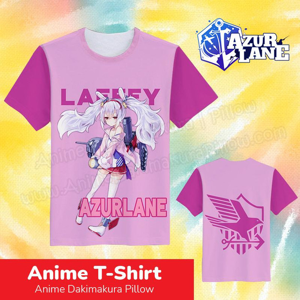 ADP Laffey - Azur Lane Anime Roundneck Tshirt QCDX-581