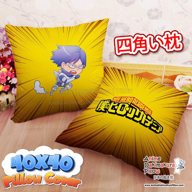 Buy  NEW Tenya Ida - My Hero Academia 40x40cm Square Anime Dakimakura Throw Pillow Cover FBZ299 at the best price of  US$ 29.99 | Anime Dakimakura Pillow