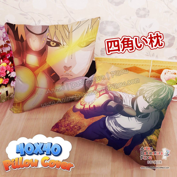 Buy  NEW Genos - One Punch Man 40x40cm Square Anime Dakimakura Throw Pillow Cover FBZ303 at the best price of  US$ 29.99 | Anime Dakimakura Pillow