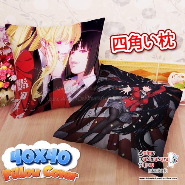Buy  NEW Yumeko Jabami & Mary Saotome - Kakegurui 40x40cm Square Anime Dakimakura Throw Pillow Cover FBZ359 at the best price of  US$ 29.99 | Anime Dakimakura Pillow