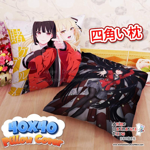 Buy  NEW Yumeko Jabami & Mary Saotome - Kakegurui 40x40cm Square Anime Dakimakura Throw Pillow Cover FBZ360 at the best price of  US$ 29.99 | Anime Dakimakura Pillow