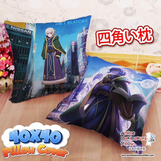 NEW Meteora Osterreich - Re CREATORS 40x40cm Square Anime Dakimakura Throw Pillow Cover FBZ239