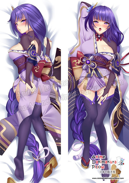 ADP Raiden Shogun - Genshin Impact Anime Dakimakura Japanese Pillow Cover ADP-PC-21910