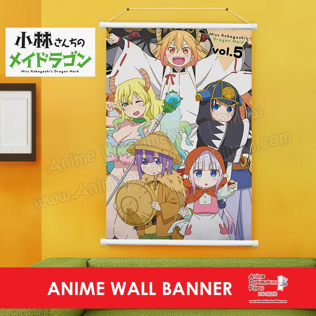NEW Miss Kobayashi's Dragon Maid Anime Wall Scroll Poster BH2175