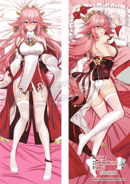 ADP Yae Miko - Genshin Impact Anime Dakimakura Japanese Pillow Cover ADP-PC-211015