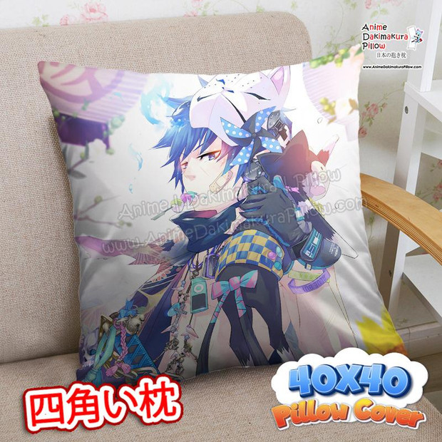 NEW Blue Exorcist 40x40cm Square Anime Dakimakura Throw Pillow Cover FBZ089