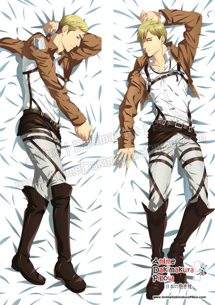 ADP Erwin Smith - Attack On Titan Anime Dakimakura Japanese Pillow Cover ADP-PC-211119