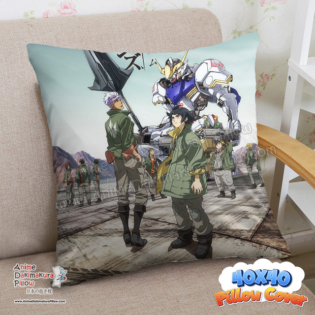 NEW Gundam 40x40cm Square Anime Dakimakura Throw Pillow Cover FBZ038