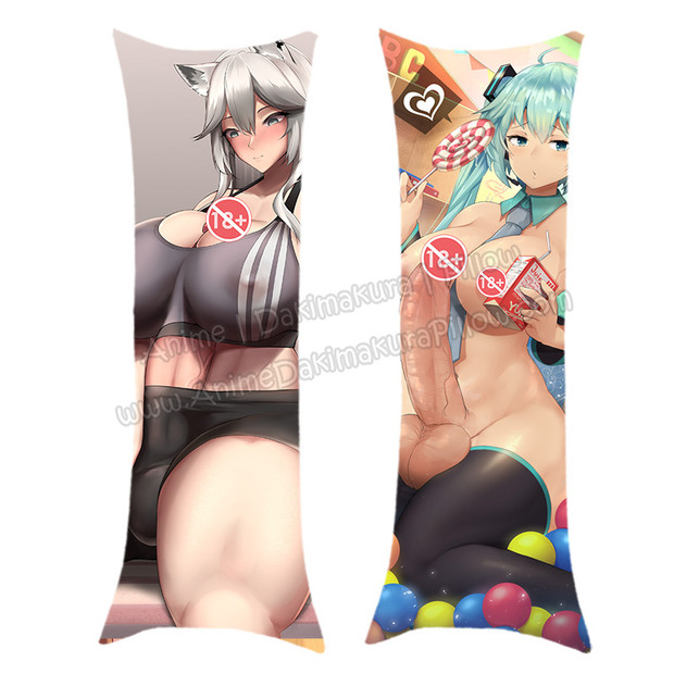 ADP Lustful Hot Futas 18+ Anime Futanari Style Dakimakura Pillow Cover - ADP-FP-010