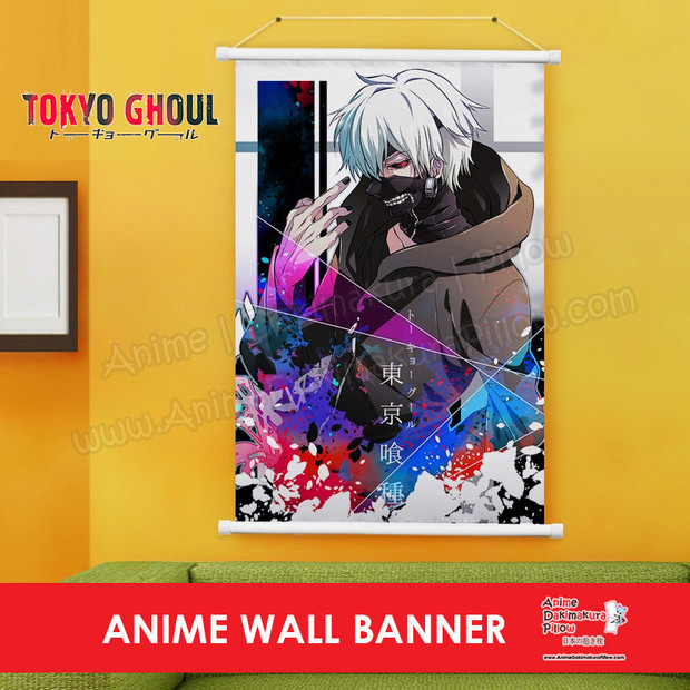 Buy  NEW Ken Kaneki - Tokyo Ghoul Anime Wall Scroll Poster BH1329 at the best price of  US$ 32.99 | Anime Dakimakura Pillow