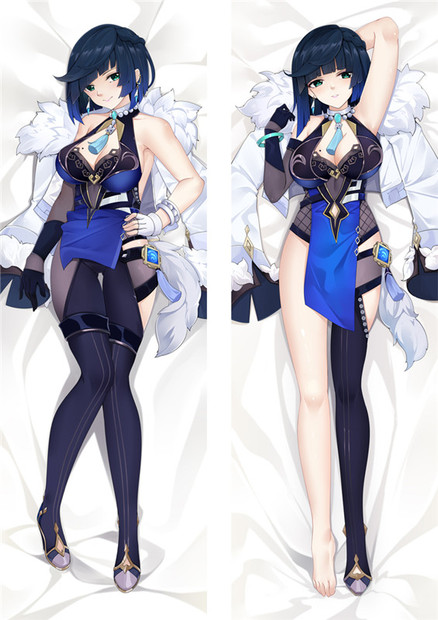 ADP Yelan - Genshin Impact Anime Dakimakura Japanese Pillow Cover ADP-PC-22019-1
