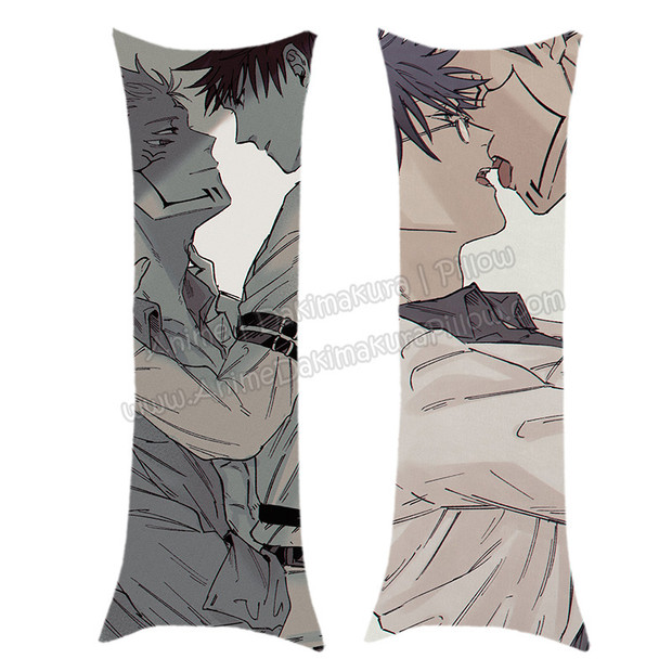ADP Jujutsu Kaisen Yuji and Fushiguro Secret Love 2 18+ Anime LGBT Dakimakura Pillow Cover - ERO-LGP-003