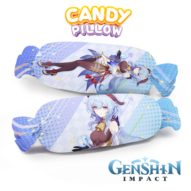 SALE- Ganyu - Genshin Impact Anime Waifu Candy Pillow TGBZ055