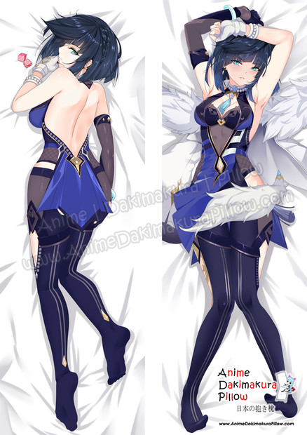 SALE- Yelan - Genshin Impact Anime Dakimakura Japanese Pillow Cover ADP-PC-22547