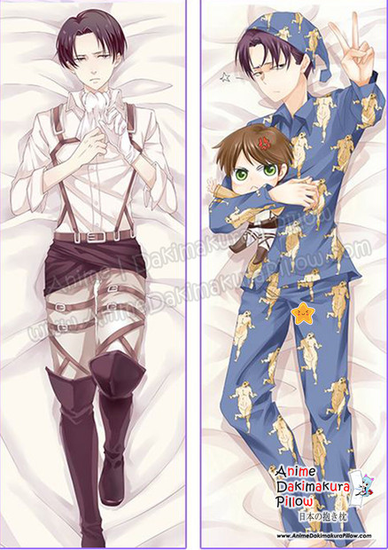ADP Levi Ackerman - Attack on Titan Anime Dakimakura Japanese Pillow Cover YCDS029